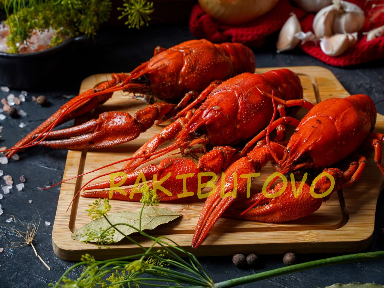 Вареные раки ХL